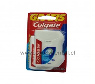 Hilo Dental C/Cera Colgate 50M X2