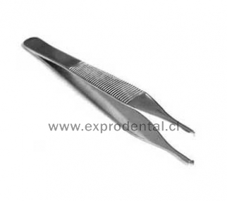 Pinza Adson 12Cm C/Diente Raton