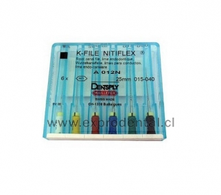 Lima Nitiflex K 15 25Mm X6 Maillefer
