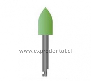 Goma Pul Amalg Punta Verde X1