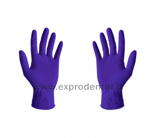 Guante Nitrilo Exam Azul S/P S X100