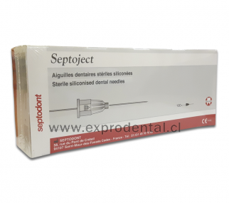 Aguja Desech 27G Larga Septodont X100